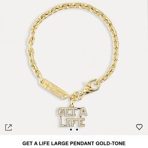 Vivienne Westwood- Get a life pendant